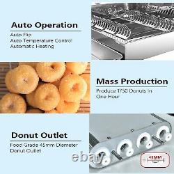 Kolice Commercial 1750pcs/hour Mini 4 rows donuts making machine donut maker