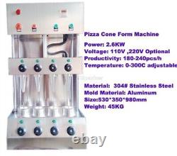 Maker Machine Pizza Cone Forming Making Commercial New With Rotational Pizza aw
