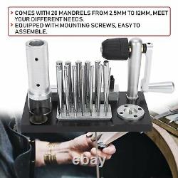 Maker Machine With 20 Mandrels Sizes 2.5-12mm Jewelry Making Accessory