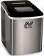 Netta Ice Maker Machine For Home Use Makes Cubes In 10 Stainless Steel