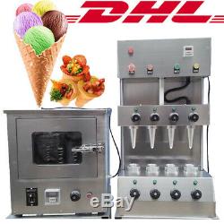 NEW Commercial Pizza Cone Forming Making Maker Machine + Rotational Pizza Oven