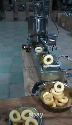 New 110V/220V Automatic Stainless Steel Mini Donut Maker Donut Making Machine