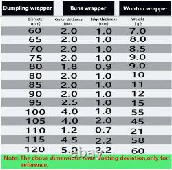 New 220v Automatic Dumpling skin wrapper making machine Dumpling wrapping maker