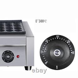 New Commercial octopus balls making machine 4cm Fish Ball TOKOYAKI Maker 220V