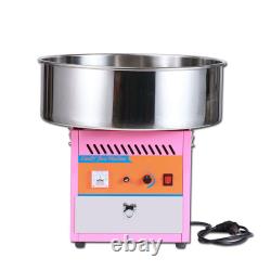 New Electric Commercial Cotton Sugar Maker Candy Floss Making Machine 220V