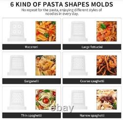 Pasta Maker Machine GEKER Electric Automatic, 6 different shapes Pasta & Noodles