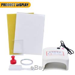 Photopolymer Plate Rubber Stamp Seal Making Maker Machine