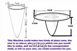Pizza Cone Forming Making Commercial Maker Machine With Rotational Pizza Oven qe