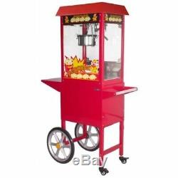 Popcorn Maker Retro Machine & Cotton Candy Floss Making Electric Machine Carts