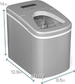 Portable Ice Maker Machine for Counter Top Makes 26 Lbs of Ice per 24 Hours