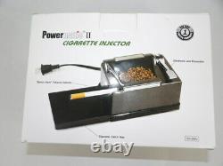 Powermatic II Cigarette Injector Electric Cigarette Maker Machine NEW Makes Reg