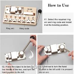 Ring Bending Machine, 6 Sizes Jewelry Ring Bender Maker Tool Jewelry Making