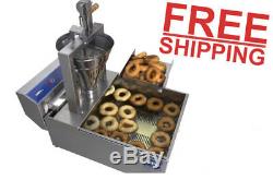 Small Business Compact Donut Fryer Maker Making Machine 350 Pcs/h Professional