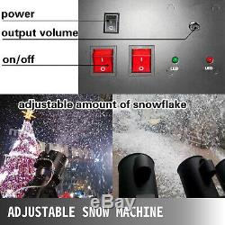 Snowflake Machine Snow Effect Machine 3000W Fake Snow Making Machine Snow Maker