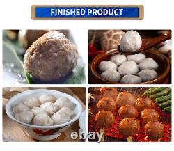 Stainless Steel Automatic Meatball Making Machine Beef Meatball Maker 220V