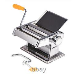 Stainless Steel Household Pasta Making Machine Manual Noodle Maker Spaghetti BH