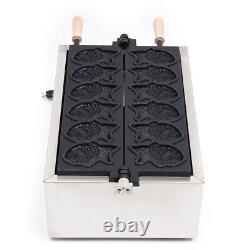 Taiyaki Maker Japanese Fish-Shaped Pancake Ice Cream Waffle Cone Making Machine