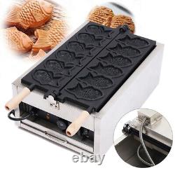 Taiyaki Maker Japanese Fish-Shaped Pancake Ice Cream Waffle Cone Making Machine