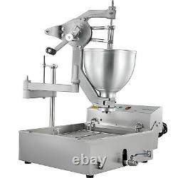 VEVOR 9L Commercial Automatic Donut Maker Fryer Making Machine 3 Sets Free Mold