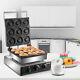 Vevor Commercial 9pcs Donut Maker Electric Nonstick Donut Making Machine 2000w