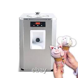 Vaseni Countertop Batch freezer Hard Ice Cream Making Machine Ice Cream Maker
