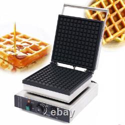 Waffle Maker Commercial Electric Machine Nonstick Square Waffle Making Machine