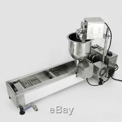 Wide Oil Tank, 3 Sets Free Mold Commercial Automatic Donut Maker Making Machine