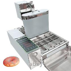 Wixkix 1800pcs/H Commercial Donut Maker Automatic Doughnut Making Machine Fryer