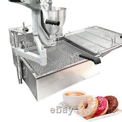 Wixkix 3000W Commercial Donut Maker Automatic Doughnut Making Machine Fryer 9L