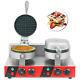 1000w Commercial Double Pan Gaufrier Antiadhésifs Waffle Machine Pancake Making