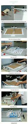 110v Cover Case Maker Bureau A4 Taille Hardback Hardbound Making Machine USA