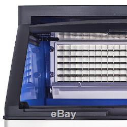 130kg Commercial Machine À Glaçons Ice Cube Machine De Fabrication 290lbs 24h Avec Contrôle LCD