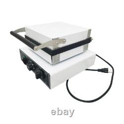 1750w Commercial Square Waffle Maker Ice Cream Waffle Cone Making Machine 110v
