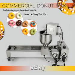 220 V 3 Sets Moule De La Machine Commercial Automatique Donut Machine De Fabrication, Grand Réservoir D'huile