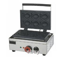 220v Fabricant De Taiyaki Électrique Frier Type De Poisson Waffle Making Machine Eb-q2