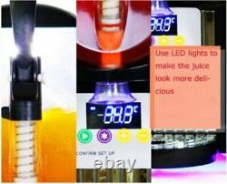 2 Réservoir Frozen Drink Slush Slushy Making Machine Juice Smoothie Maker 22.5l