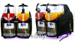 2 Réservoir Frozen Drink & Slush Slushy Making Maker Smoothie Juice Machine