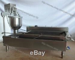 300-1200pcs Heavy Duty Électrique Automatique Donut Donut Making Machine Fryer Maker