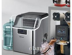 30kg Electric Portable Ice Maker Ice Making Machine Commercial 1.4kg Ice Storage