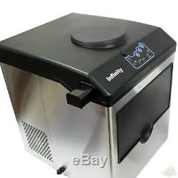 33 Lb / Table Portable Jour Top Ice Maker Machine De Fabrication Pour 5 Gallon Bouteille D'eau