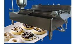 3 Sets Mold Commercial Automatique Donut Machine À Beignet Maker Plus Large Réservoir D'huile