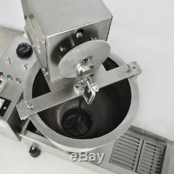 3 Sets Mold Gratuit Maker Commercial Automatique Donut Machine De Fabrication De Grand Réservoir D'huile