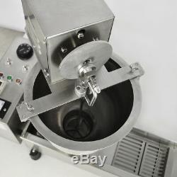 3 Sets Mould 220 V Commercial Automatique Beignes Machine De Fabrication, Grand Réservoir D'huile