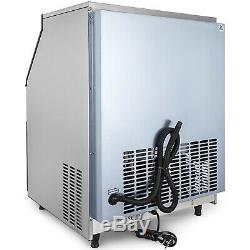 440lbs Ice Maker Ice Cube Machine De Fabrication 200 KG / 24h Commercial 99lbs Stockage De Glace