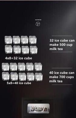 50kg 68kg Commercial Ice Maker Machine De Fabrication De Glace Machine De Cube De Glace Électrique