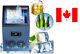 50kg De 24h 110v Auto Commercial Ice Maker De Marque Cube Machine En Acier Inoxydable 230w