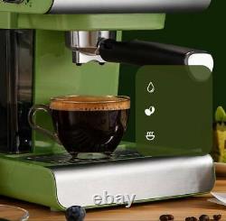 850w Machine À Expresso Domestique Latte Cappuccino Coffee Maker Steam Function
