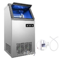 88lbs Commercial Ice Maker Ice Cube Making Machine 38pc Magasins Restaurants 40 KG