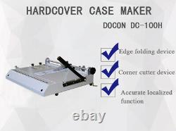 A4 Taille Upgraded Cas Hard Cover Maker Livre Relié Hardbound Making Machine 220v