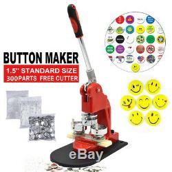 Bouton Badge Maker Punch Machine De Presse Avec Cercle Cutter Faire Des Cadeaux De Noël